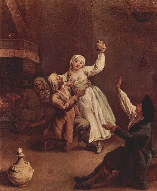 A Happy Couple by Pietro Longhi